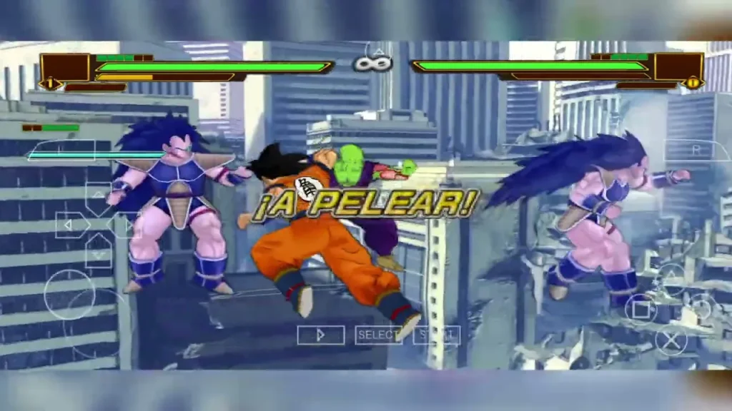 ​Dragon Ball Z Sparking Legacy Remaster PSP ISO Gameplay HD