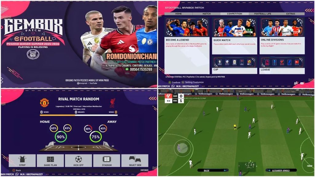 ​PES 2026 GAMEBOX Mobile Offline Android Gameplay PS5 Camera