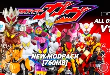 Photo of Kamen Rider Gavv V1 PSP ISO Mod + HD Textures + SaveData