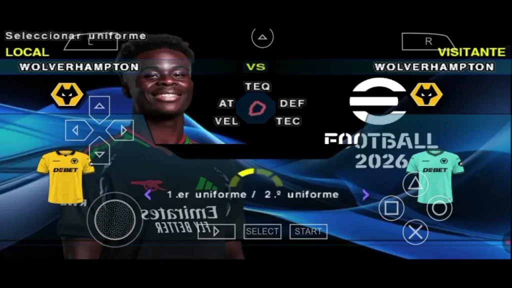 ​eFootball PES 2026 PSP ISO Gameplay HD Graphics Android