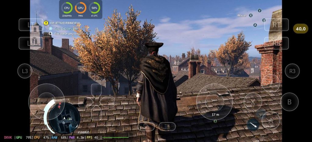 ​Assassin's Creed III Remastered Android Gameplay GameHub Emulator